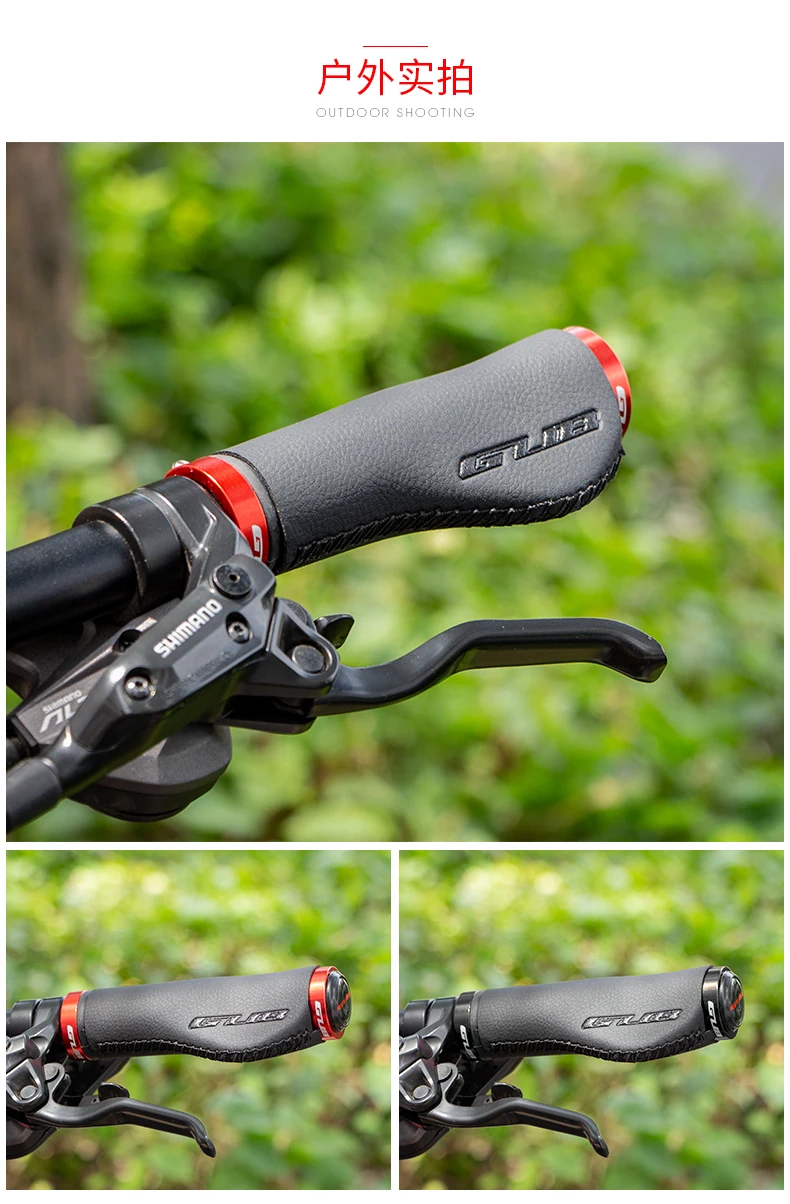 Paire De Poignées De Guidon De Vélo Bicyclette Antidérapante En Acier