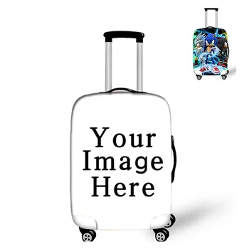 

18-32 Inch Customize Your Image / Name / Logo Luggage Cover Suitcase Protective Covers Elastic Anti-dust Case Cover Trolley