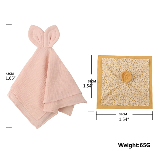 Baby Cartoon Bunny Soothe Appease Doll For Newborn Soft Comforting Towel Sleeping Toy Saliva Gift 5