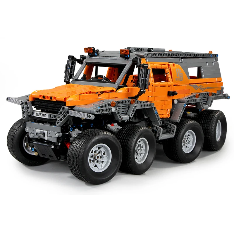 Baratos Bloques de construcción para vehículos todoterreno modelo de coche Shama Avtoros de la Serie Técnica de berieria, juguetes legoed compatibles con ladrillos educativos