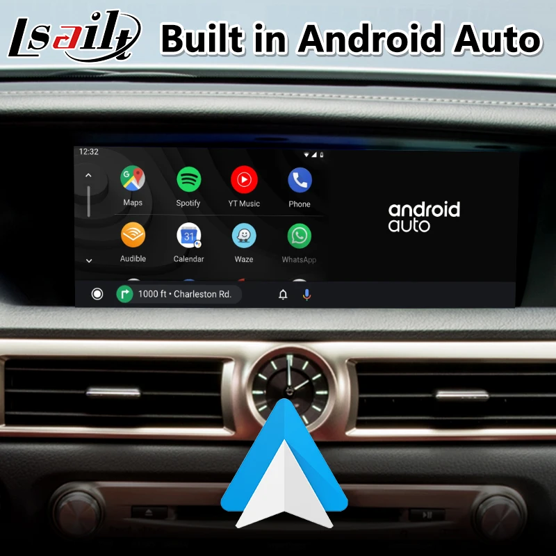 Lsailt Android мультимедийный Carplay видеоинтерфейс для Lexus GS450 GS200t GS управление мышью 2016