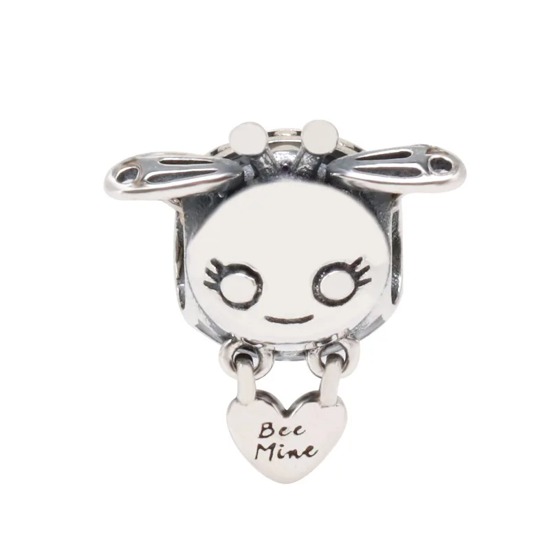 

Authentic 925 Sterling Silver Bead Fashion Temperament Queen Bee Beads Fit Original Pandora Bracelet For Women Diy Jewelry