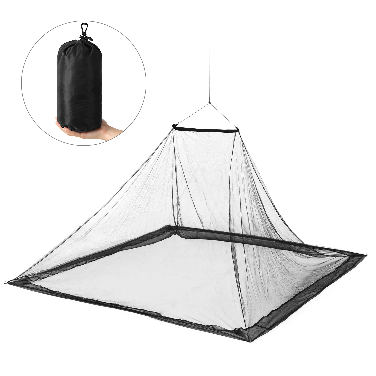 Lixada Camping Tent Ultralight Mosquito Repellent Mesh Net Two Person