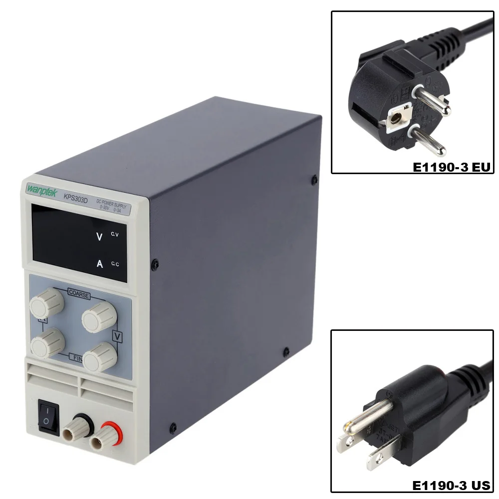 

Hot 3 Digits LED DC Switching Power Supply Variable voltage regulator Adjustable power bank 0-30V 5A AC 110V/220V 50/60Hz