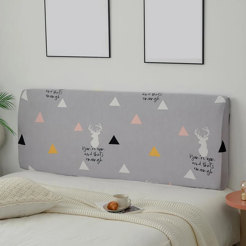 Elastic All-inclusive Bed Head Cover Dustproof Headboard Bedspreads Dust Home Back Protection | Дом и сад