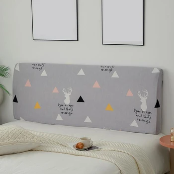 

Elastic All-inclusive Bed Head Cover Dustproof Headboard Cover Bedspreads Headboard Dust Cover Home Bed Head Back Protection