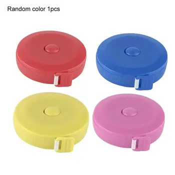 

Compact Size Random Color New Retractable Ruler Tape Measure 45 cun/1.5M for Measures Sewing Cloth Dieting Tailor