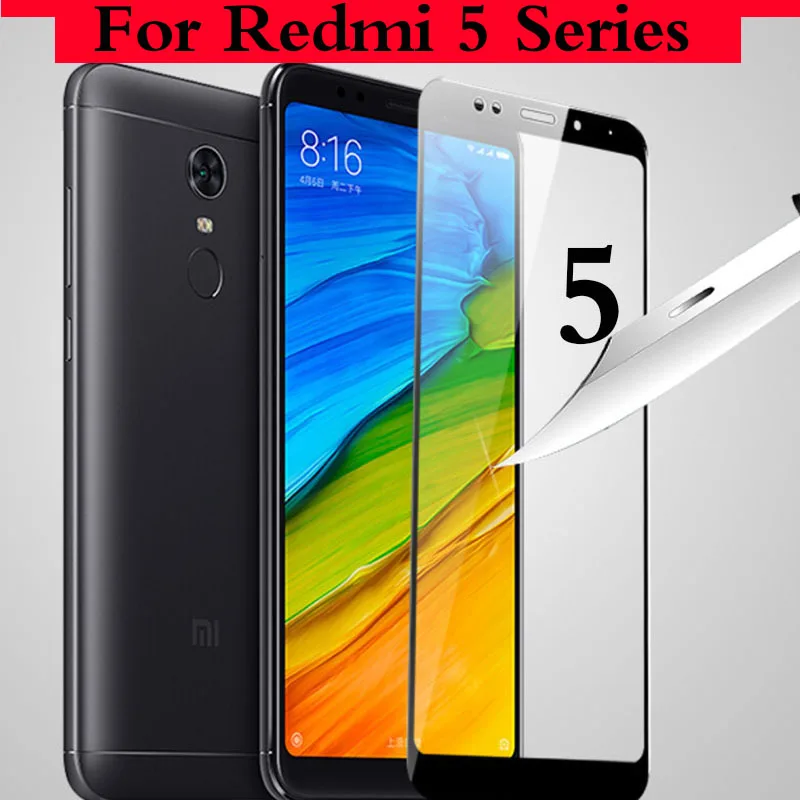 9D tempered glass for xiaomi redmi 5 redmi5 protective Glas on plus 5plus 9H Strong Hardness redmi5plus safety film glas | Мобильные