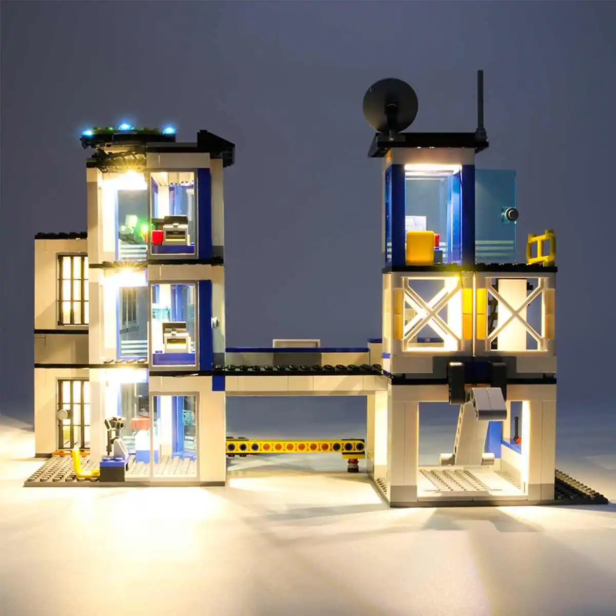 

Hot LED Light Lighting Kit ONLY For LEGO 60141 City Series Polices Station Bricks Toys Detective's Office Building Blocks Model
