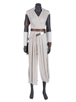 

New Star Wars Cosplay Costume The Rise of Skywalker Rey Cosplay Outfit Carnival Halloween Party Costumes for Women S-XXXL