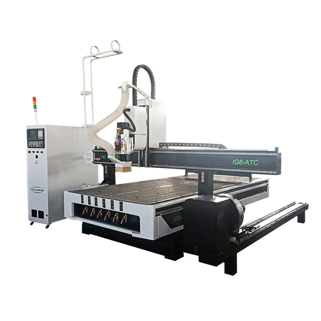 Automatic woodworking large size ATC wood cnc router milling machine 4 axis with rotary table | Инструменты