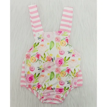

Baby Boy Girl Rompers Newborn Flower Infant Romper Baby Girl One-Pieces Short Sleeveless Jumpsuits Children Clothes Outfits