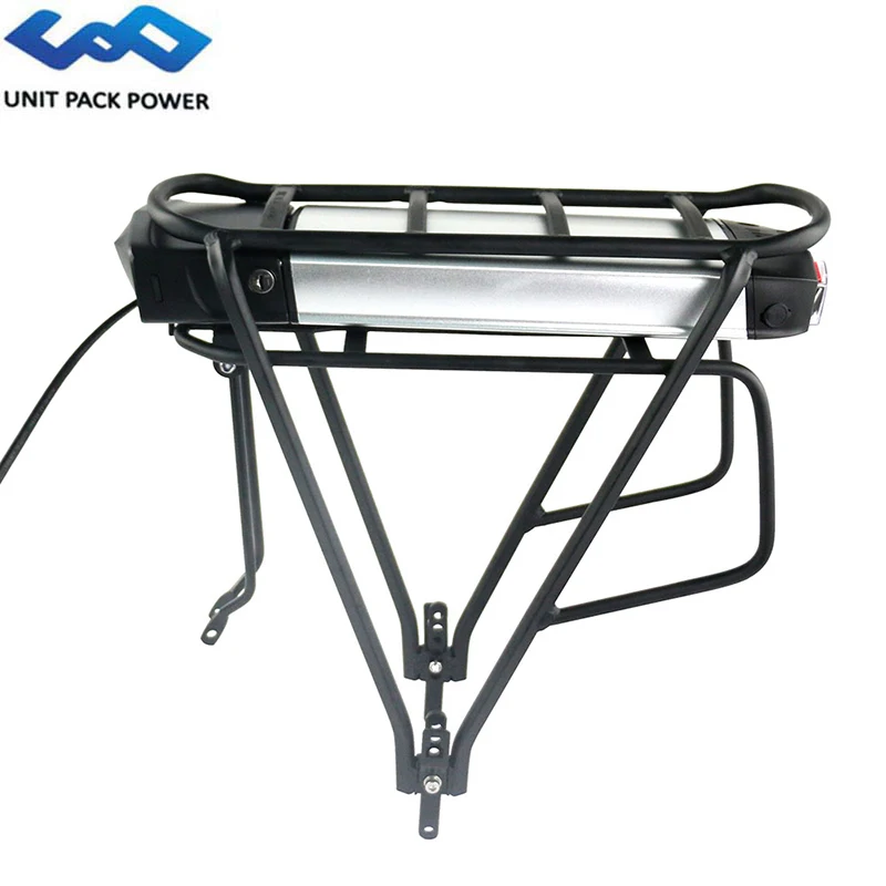 

Rear Rack 36V 13Ah E-Bike Battery With Layer Luggage Hanger Taillight Lithium Batteries For 500W 8Fun Tsdz2 Motor Racing Bicycle