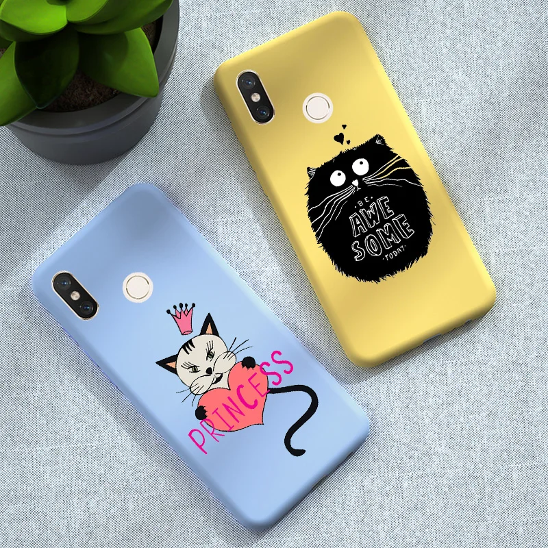 Мультяшный чехол для Redmi 7 силиконовый Xiaomi Note 8 PRO 6 чехлы телефонов 8A 7A 6A 5A 5 Plus Mi Lite A3