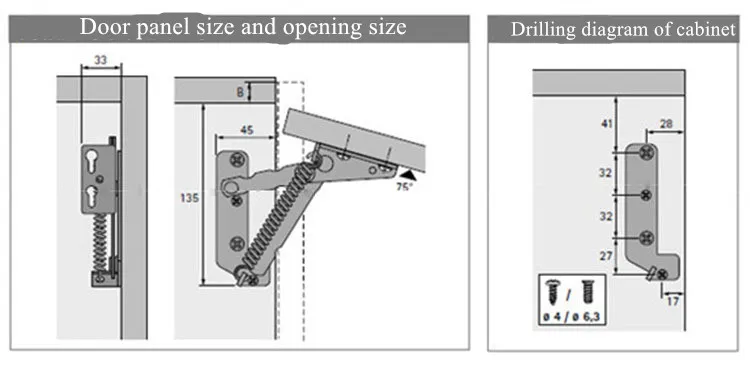 Барный кронштейн схема установки