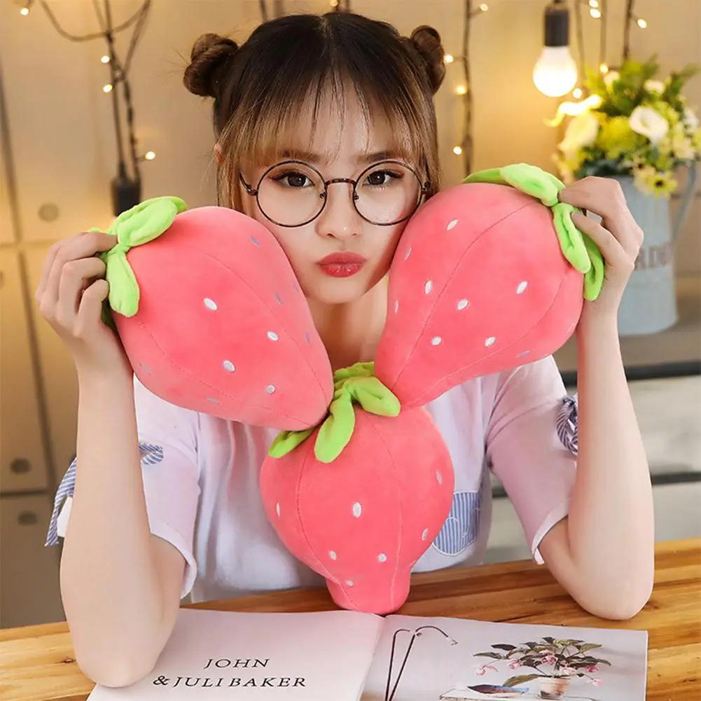 Kuulee Милая Клубничная подушка мягкая плюшевая игрушка для детей