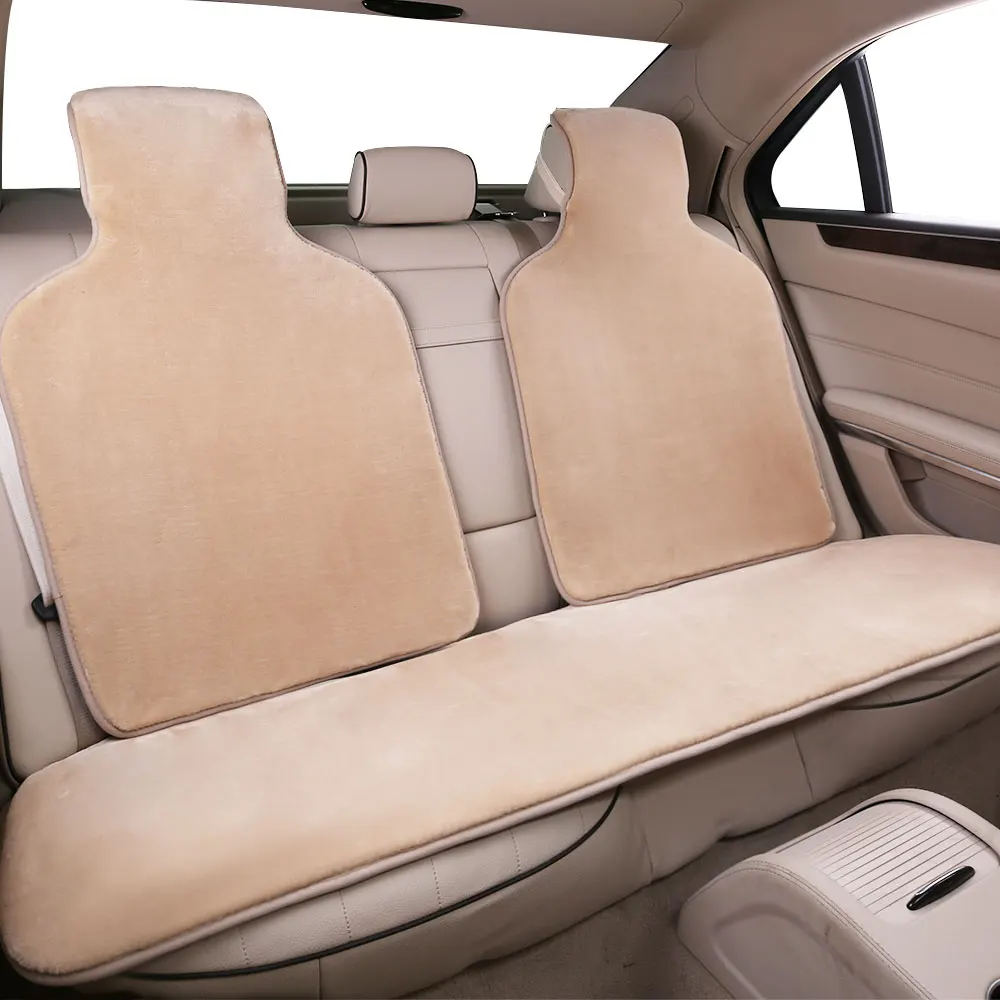 Car interior accessories Car seat covers faux fur cute cushion styling plush car pad seat cover FOR BACK COVERS 2016 NEW IH01