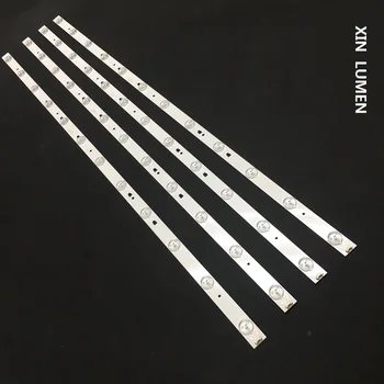 

XIN LUMEN New 4 PCS 12LED 808mm LED backlight strip for Ha ir 40inch LED40D12-ZC14-04 A B LED40D12-03(B) A 30340012203
