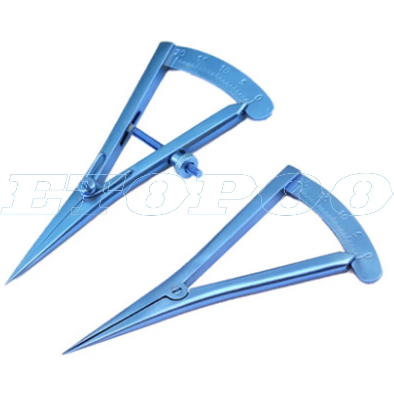 Screw-adjustable-eye-gauge-Straight-curved-Ophthalmic-Eye-Instrument-Tool-Stainless-Steel-Titanium-Alloy-Eyelid-Caliper