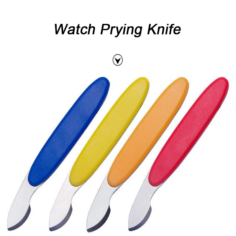 

Remover Watch Battery Opener Tools Pry Knife Plastic Handle Clock Watch Tool Back Cover Opener Watch Repair Watchmaker Hand Tool