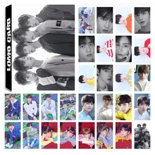 Новинка 30 шт./компл. KPOP TXT TOGETHER Boys Team Album CROWN Photo Card PVC Cards самодельные LOMO Card Photocard