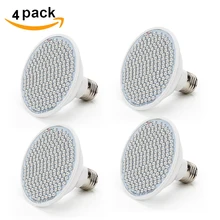 4 шт. Phytolamp полный спектр светодиодный светильник для выращивания растений светодиодный светильник светодиодный для растений лампа для роста цветов светодиодный лампа для выращивания растений 20 Вт