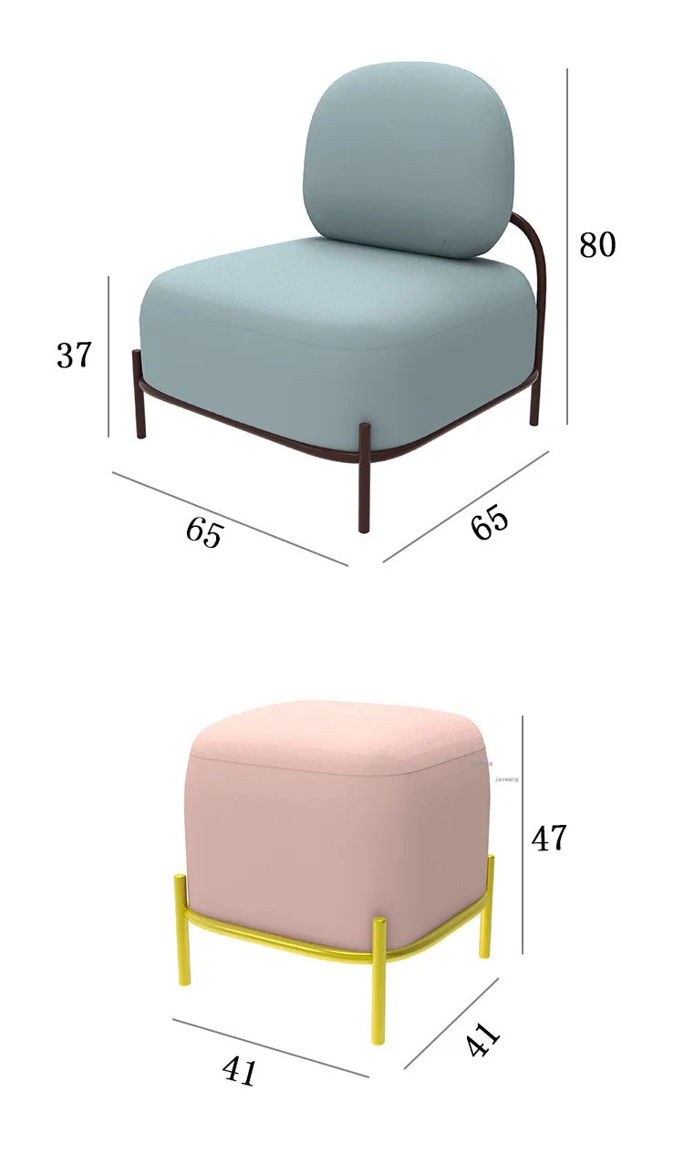 Современный скандинавский секционный диван-стул, ткань для гостиной, диваны, украшение, минималистичный, простой, для кафе, шезлонг, кресло, Gloden Leg