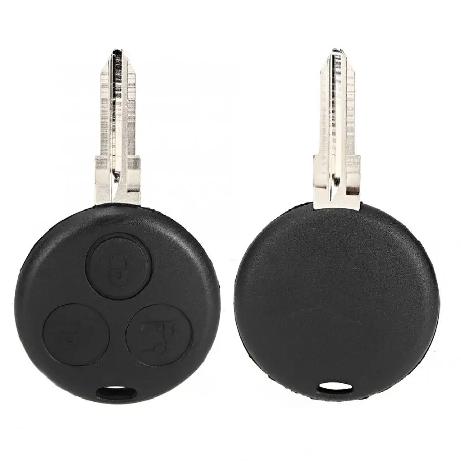 3-Button Remote Key Fob Case Shell Fit for City Roadster Fortwo Forfour Key Shell Car Styling Key Shell