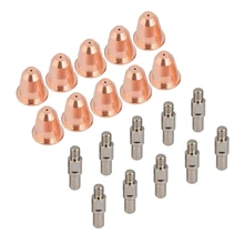 SHGO HOT-10 x PR0110 электрод+ 10 x PD0116-08 насадки для S25 S45 плазменный резак фонарь