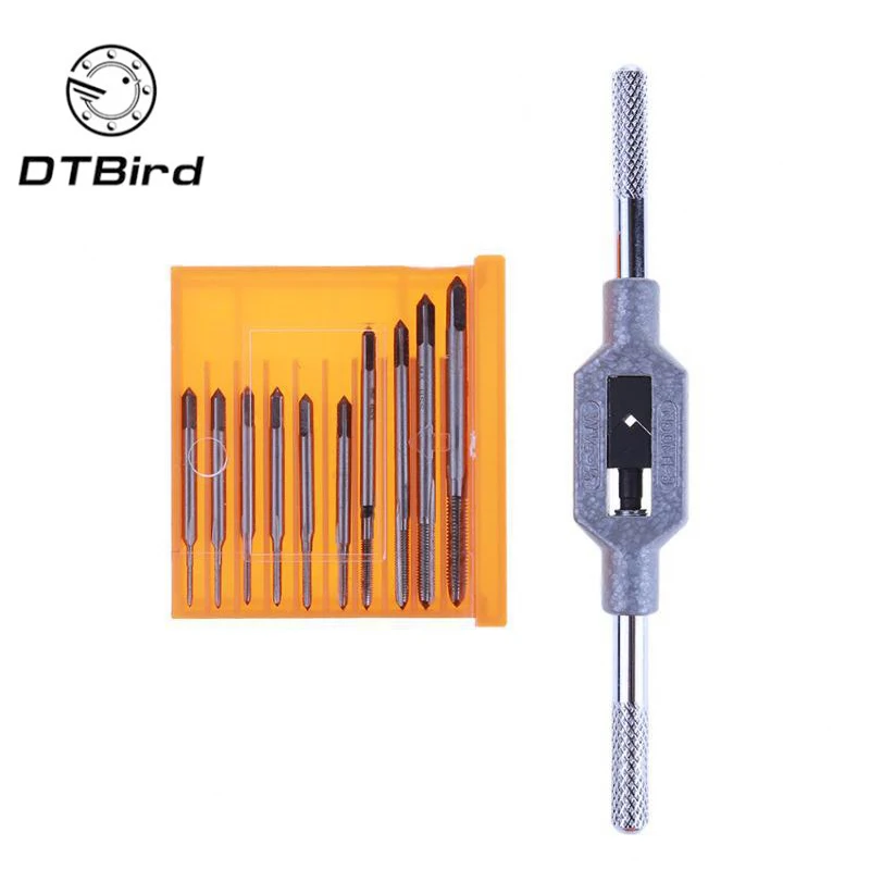 

11pcs/lot M1 M1.2 M1.4 M1.6 M1.7 M1.8 M2 M2.5 M3 M3.5 Mini Screw Tap Set Hand Tap Thread Wire Tapping Threading Taps Attack
