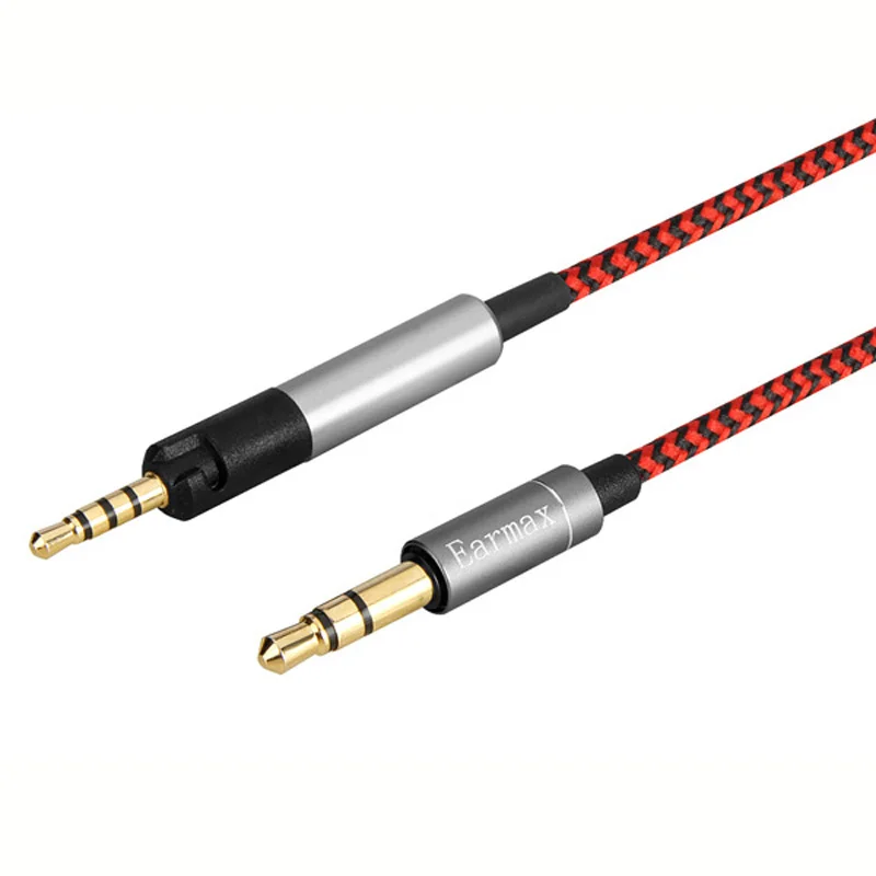 Earmax for Sennheiser HD598 HD598se HD558 HD518 HD595 HD579 Headphone Replacement Cable Earphone 3 5mm to 2 5mm Audio Cables