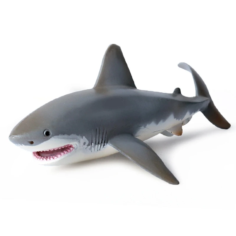 

Shark Shaped Toy Realistic Motion Simulation Animal Model for Kids Children