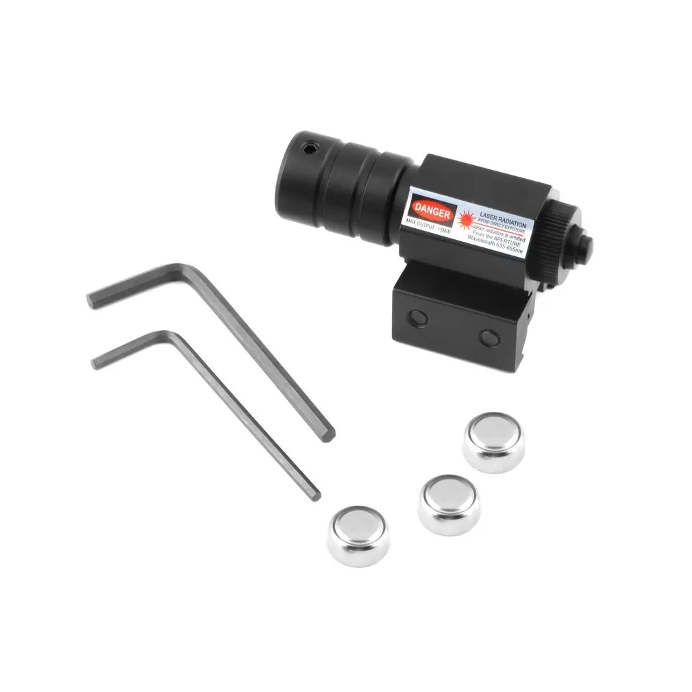 

Tactical Hunting Red Dot Sight Laser Light Beam Scope With Mount For Fast Aiming Shooting at Stationary Moving Objects