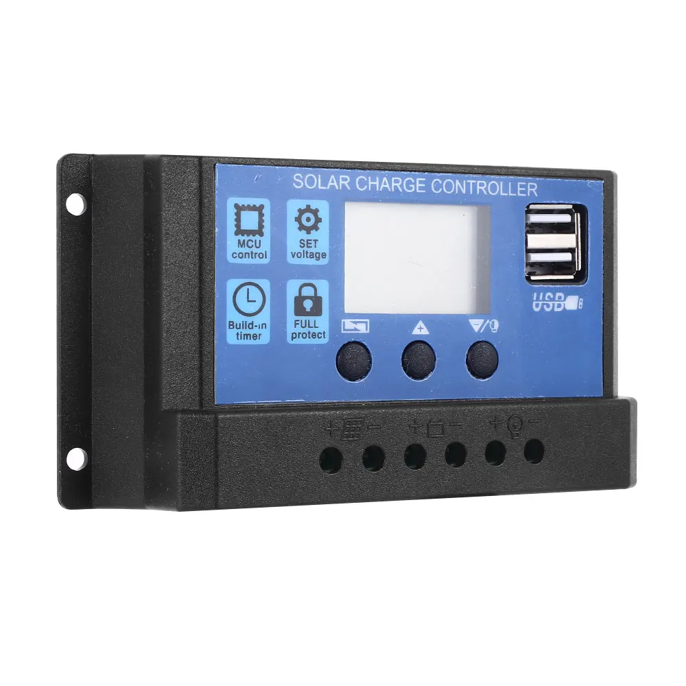 Lcd MPPT контроллер инверторов регулятор CE 10A-100A регулятор MPPT солнечной панели Контроллер заряда 12 В/24 В автоматическая фокусировка отслеживания AU