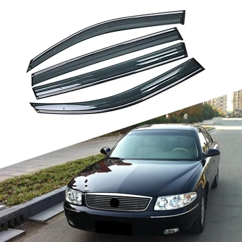 

For BUICK REGAL 1997-2004 Car Window Sun Rain Shade Visor Shield Shelter Protector Cover Trim Frame Sticker Exterior Accessories