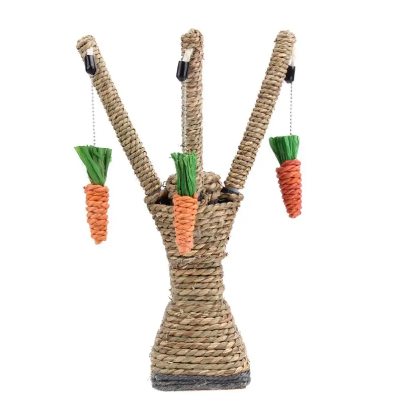 

1 x Cat Kitten Climbing Frame Post 1 x Radish Pet Cat Toys Interactive Tree Tower Shelves Climbing Frame Scratching Post