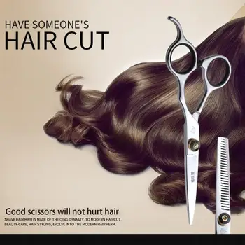 

Hair Cutting Thinning Styling Tool Shears Hair Scissors Stainless Steel Salon Hairdressing Shears Regular Flat Teeth Blades