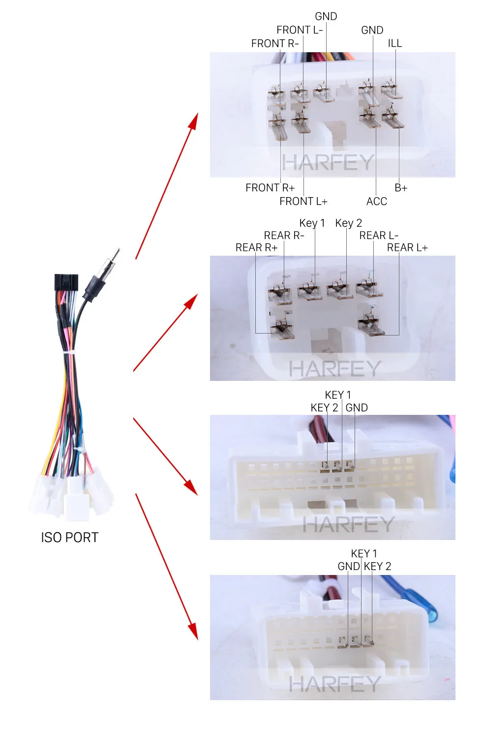 Harfey Car GPS Nav Radio Unit Android 9.1 for 2008 2009 2010 2011 Toyota RAV4 9.7" support Digital TV 1080P Backup Camera 4G LTE