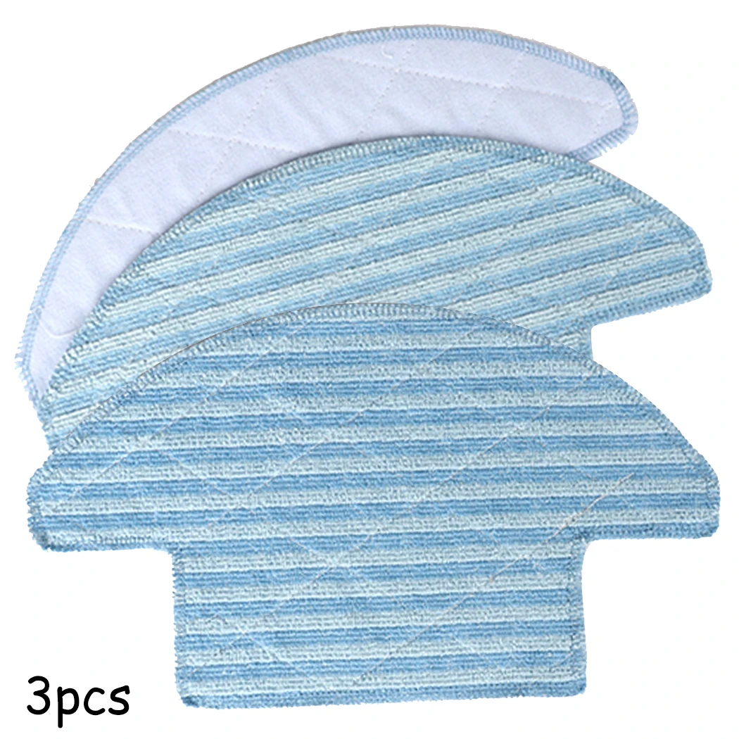 

3pcs/lot Microfiber Mop Cloths Robot Vacuum Cleaner Mop Cloths For Haier HB-QT36B Robotic Vacuum Cleaner Accessories