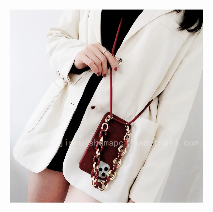 븮  ü Crossbody  12 11 Pro Max XR X XS 7 8 ÷ SE2 12 ̴    Ʈ Ŀ