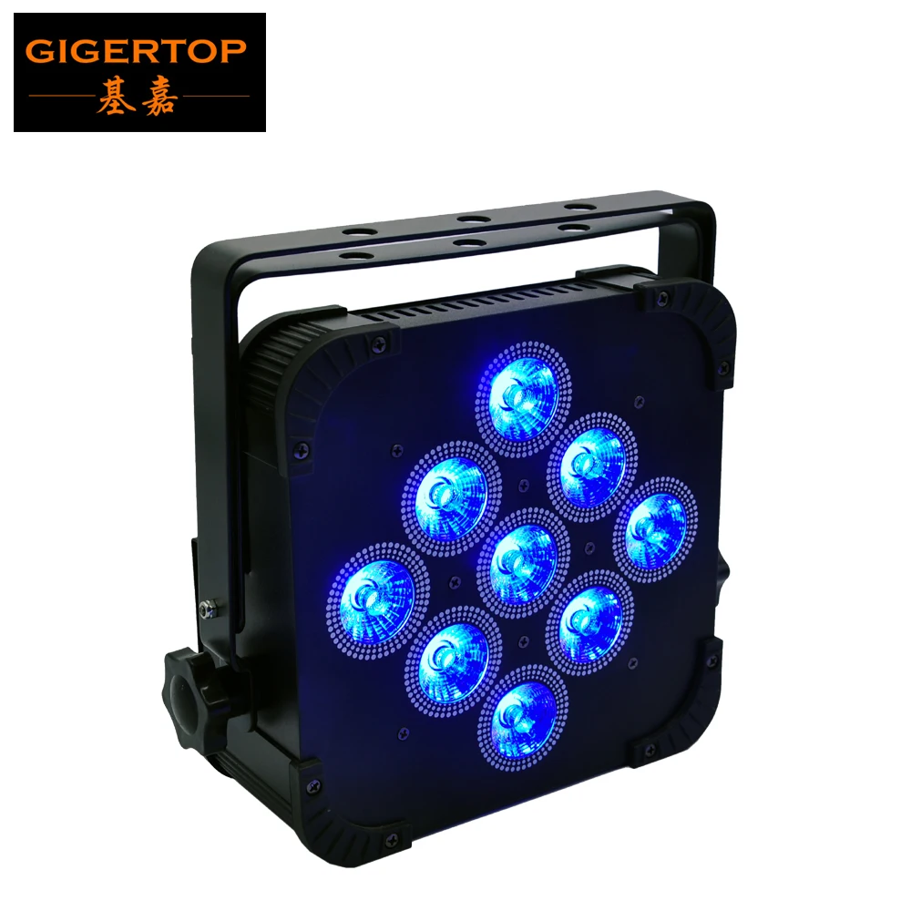 Плоский алюминиевый светодиодный светильник Gigertop TP-G3039-4IN1 9x12 Вт RGBW дешевая цена