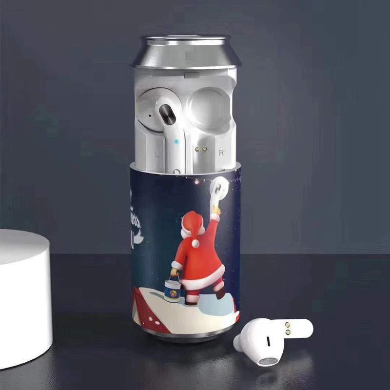 TWS5 0 Bluetooth Earphone Christmas Santa Earphone Canned Wireless Bluetooth Headset Sports Binaural Stereo Headset