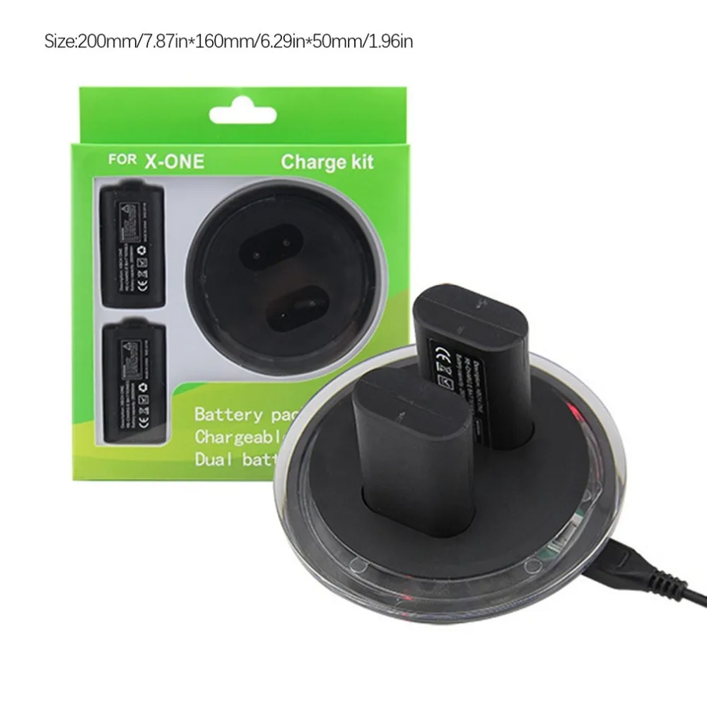 Usb зарядное устройство для док-станции+ 2 аккумулятора для контроллера геймпад комплект для зарядки