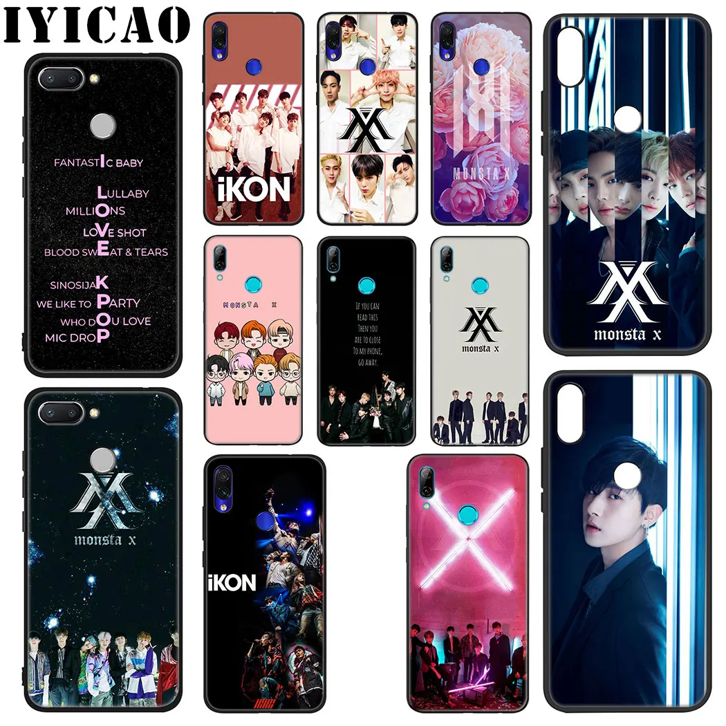 KPOP K.A.R.D MONSTA X NCT 127 Мягкий силиконовый чехол для Xiaomi Redmi Note 5 6 7 8 Pro 5A Prime 4 4X TPU