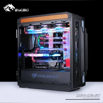 

BYKSKI Acrylic Waterway Board Solution for Cougar Case support sync motherboard ,compatible DDC pump,RGV-CG-GT heatsink