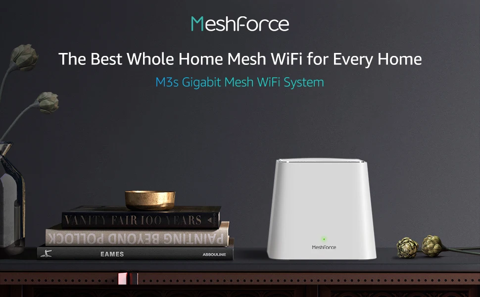 wifi booster and signal amplifier M3s Meshforce Lưới Không Dây Wifi Router Gigabit AC1200 2 Băng Tần Toàn Bộ Nhà 5G Độ Phủ Sóng Wi-Fi Hệ Thống Không Dây-AC Cầu Repeater industrial wifi signal booster