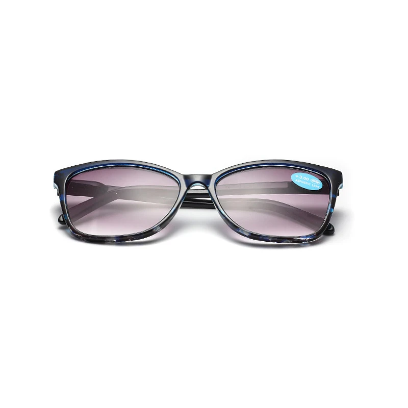 Zilead TR90 солнцезащитные очки с диоптриями женские негабаритные цветочные солнцезащитные очки для дальнозоркости очки+ 1. 0.+ 4,0
