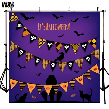 

DAWNKNOW Withered Grass Vinyl Photography Background For Baby Bat Photo Shoot Backdrop For Halloween Photo Studio HA-083