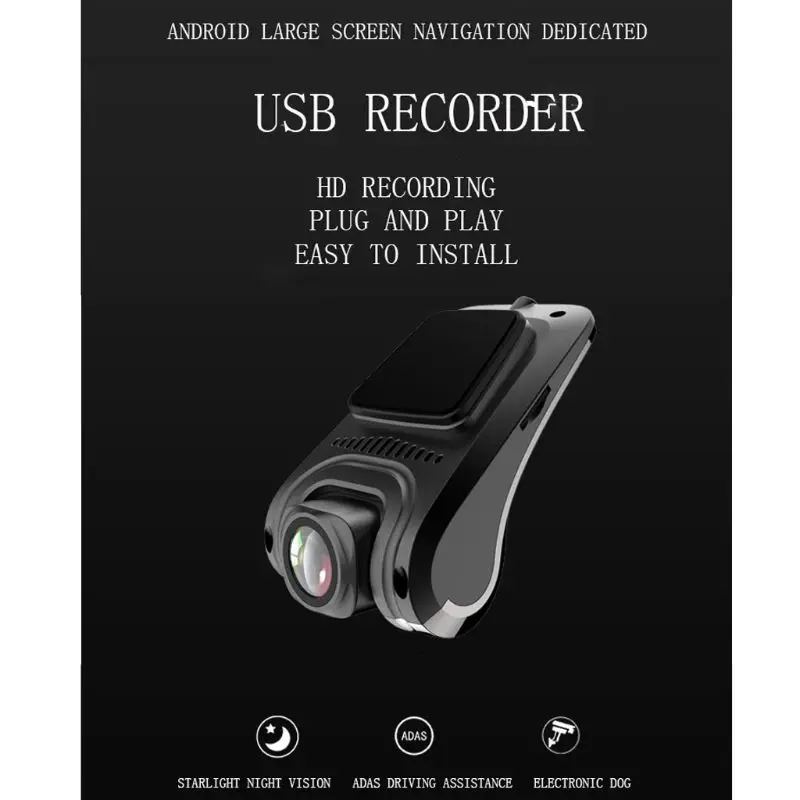 Мини USB Full HD Автомобильный видеорегистратор Камера ADAS для вождения видеорегистратор ночное видение циклическая запись регистратор камера для автомобиля