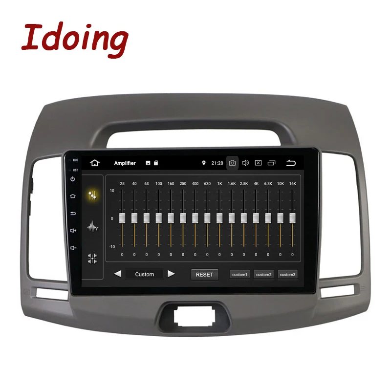 Top Idoing 9"Car Radio Multimedia Video Player For Hyundai Elantra 4 HD 2006-2012 Navigation GPS Android9.0 4G+64G No 2din 2 din dvd 3